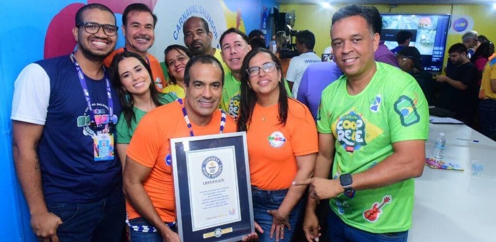 Com recorde mundial em reciclagem de alumínio no Carnaval, Salvador entra para o Guinness